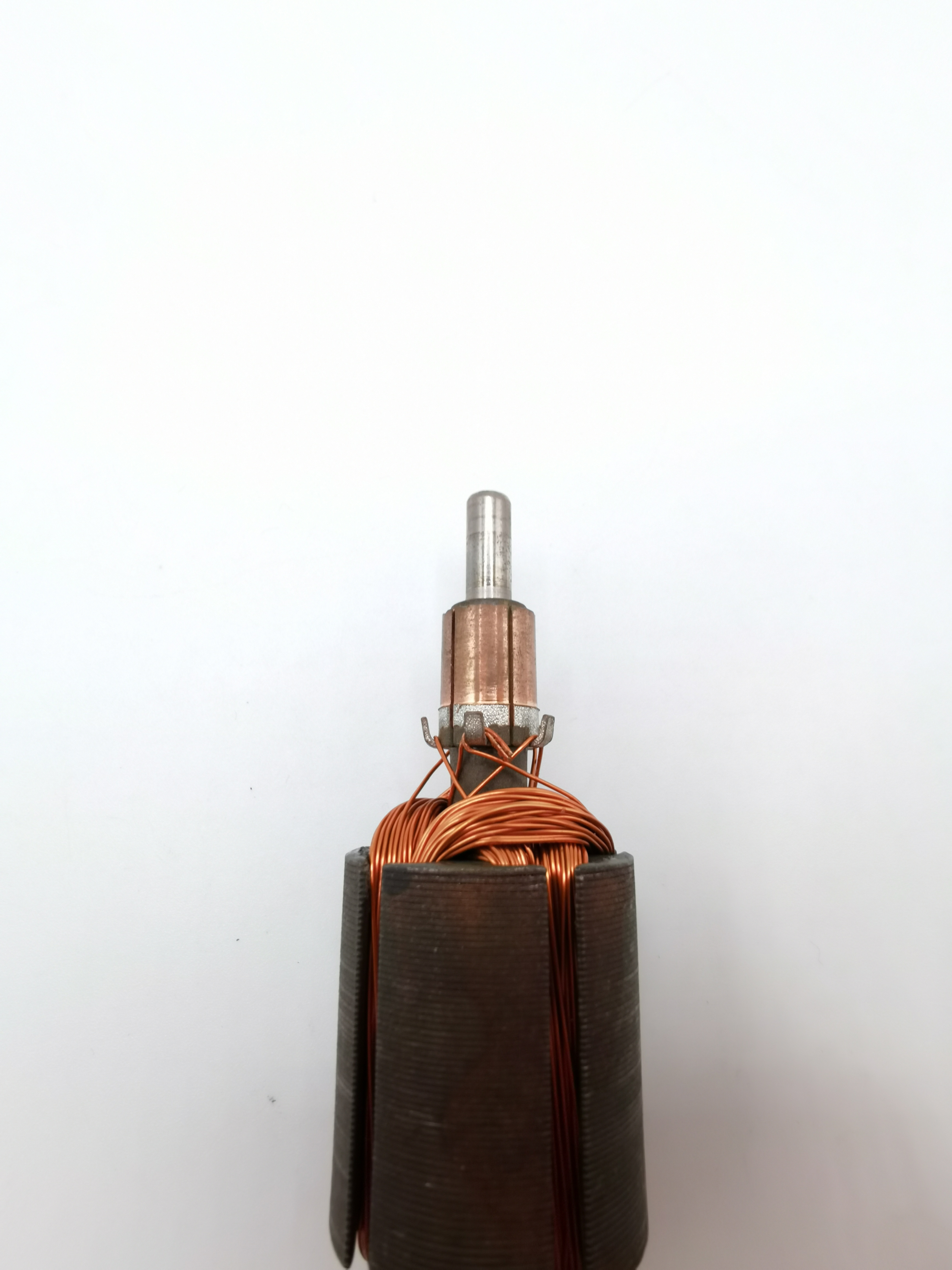 电机转子定子漆包线焊接工艺样品