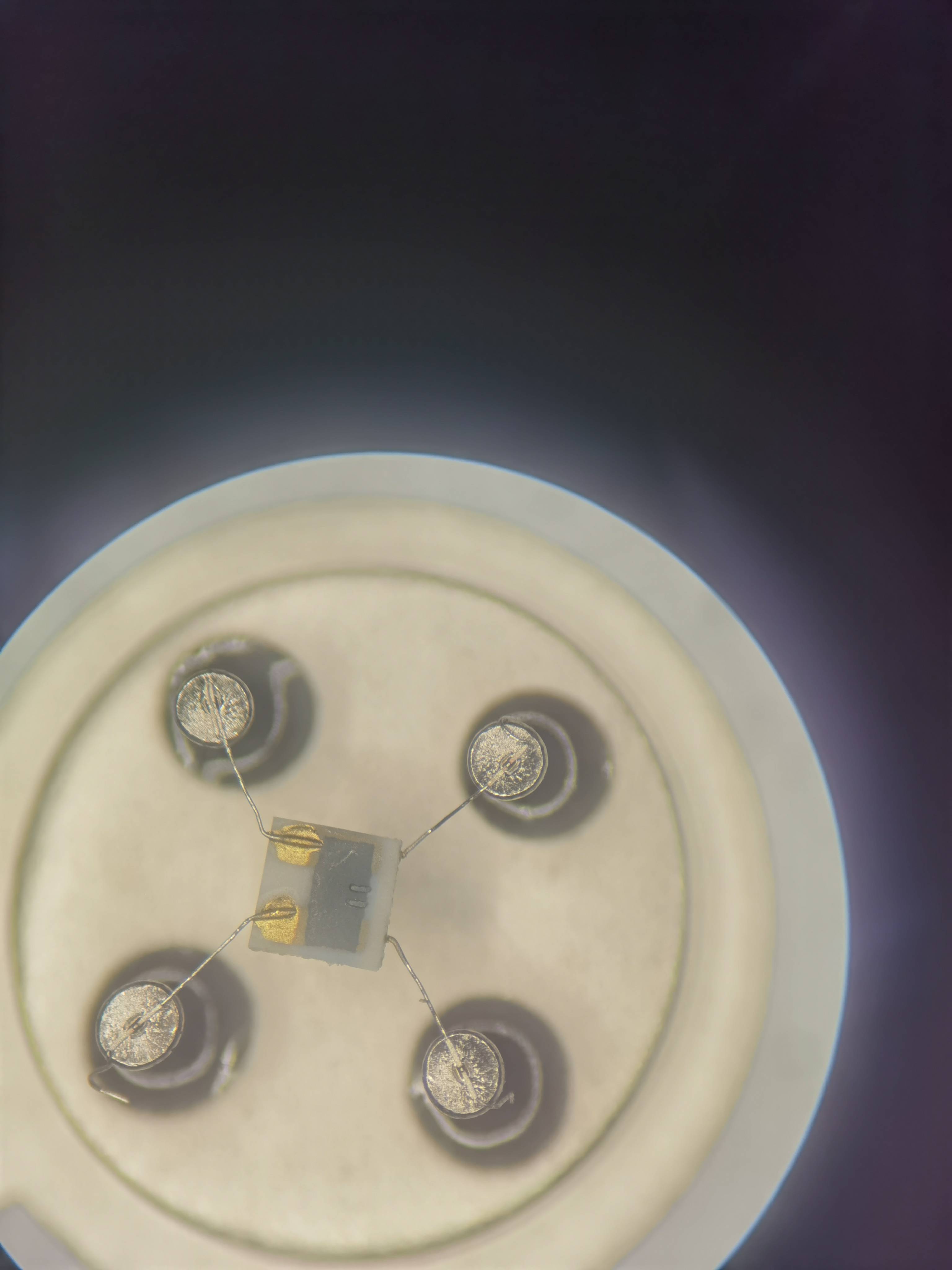 铂金银镍铜钨丝焊接工艺样品