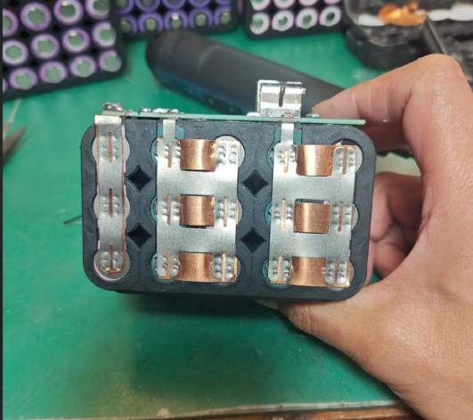 电池不锈钢片焊接工艺样品