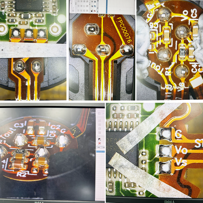激光锡球焊接样品_激光锡球焊接机